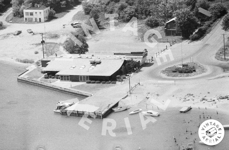 The Windjammer Bar and Grill (The Surfsider) - 1978 Aerial (newer photo)